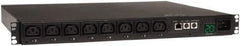Tripp-Lite - 8 Outlets, 200/240 Volts, 20 Amps, 12' Cord, Power Outlet Strip - Rack Mount, 5-15/20R NEMA Configuration, 19" Strip - Eagle Tool & Supply