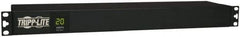Tripp-Lite - 12 Outlets, 120 VAC20 Amps, 15' Cord, Power Outlet Strip - Rack Mount, 5-15/20R NEMA Configuration, 19" Strip - Eagle Tool & Supply