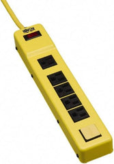Tripp-Lite - 6 Outlets, 120 VAC15 Amps, 6' Cord, Power Outlet Strip - Keyhole, Tab Mount, 5-15 NEMA Configuration, 12.23" Strip - Eagle Tool & Supply