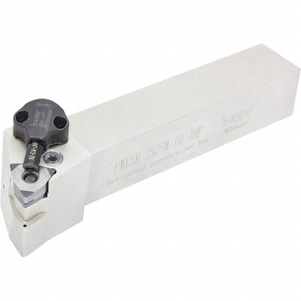 Iscar - PWLN, Left Hand Cut, 95° Lead Angle, 1" Shank Height x 1" Shank Width, Negative Rake Indexable Turning Toolholder - 6" OAL, WN..08.. Insert Compatibility, Series Isoturn - Eagle Tool & Supply