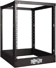 Tripp-Lite - Electrical Enclosure Steel Equipment Rack - For Use with Network Equipment, EIA-310-D Compliant/IEC 60297-3-100/RoHS Compliant, Includes Installation Guide & Mounting Hardware - Eagle Tool & Supply