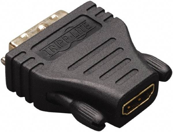 Tripp-Lite - Cable Adapter - HDMI Male Connector, Black, Use with Cabling and Video Applications - Eagle Tool & Supply