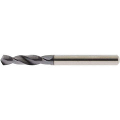 Accupro - 1/2" 118° Spiral Flute Solid Carbide Screw Machine Drill Bit - Eagle Tool & Supply