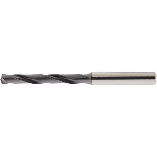 Accupro - 9.8mm 140° Solid Carbide Jobber Drill - Eagle Tool & Supply