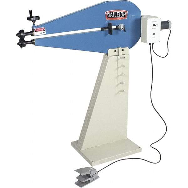 Baileigh - Rotary Machines Throat Depth (Inch): 36 Maximum Mild Steel Capacity (Gauge): 16 - Eagle Tool & Supply