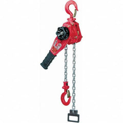 Coffing - 3,000 Lb Capacity, 15' Lift Height, Chain Manual Lever Hoist - Eagle Tool & Supply