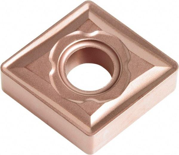 Kyocera - CNMG433 C Grade CA320 Carbide Turning Insert - TiCN/Al2O3 Finish, 80° Diamond, 1/2" Inscr Circle, 3/16" Thick, 3/64" Corner Radius - Eagle Tool & Supply
