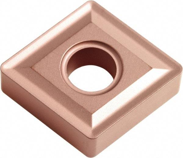 Kyocera - CNMG431 NONE Grade CA315 Carbide Turning Insert - TiCN/Al2O3 Finish, 80° Diamond, 1/2" Inscr Circle, 3/16" Thick, 1/64" Corner Radius - Eagle Tool & Supply