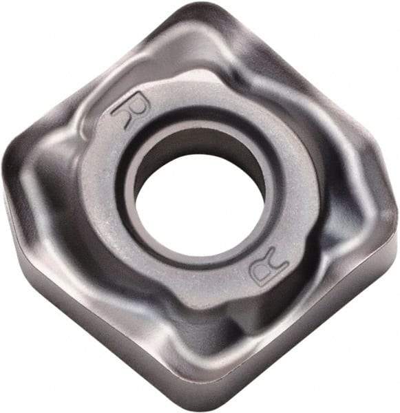 Kyocera - CNMM64 SX Grade PR015S Carbide Turning Insert - Megacoat Hard Finish, 80° Diamond, 3/4" Inscr Circle, 1/4" Thick, 0" Corner Radius - Eagle Tool & Supply