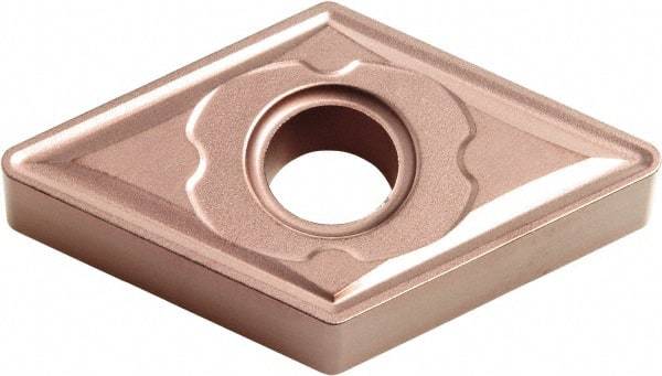 Kyocera - DNMG433 C Grade CA320 Carbide Turning Insert - TiCN/Al2O3 Finish, 55° Diamond, 1/2" Inscr Circle, 3/16" Thick, 3/64" Corner Radius - Eagle Tool & Supply