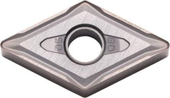Kyocera - DNMG433 Grade PR015S Carbide Turning Insert - Megacoat Hard Finish, 55° Diamond, 1/2" Inscr Circle, 3/16" Thick, 3/64" Corner Radius - Eagle Tool & Supply