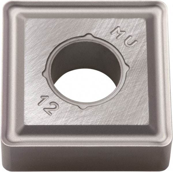 Kyocera - SNMG644 MU Grade PR015S Carbide Turning Insert - Megacoat Hard Finish, 90° Square, 3/4" Inscr Circle, 1/4" Thick, 1/16" Corner Radius - Eagle Tool & Supply