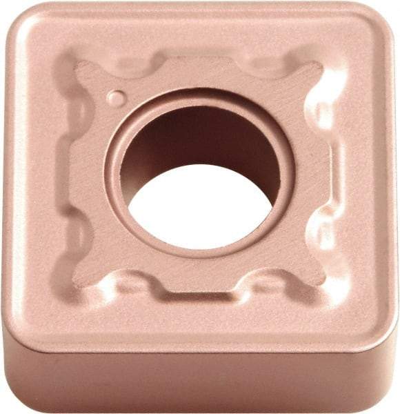 Kyocera - SNMG432 PH Grade CA320 Carbide Turning Insert - TiCN/Al2O3 Finish, 90° Square, 1/2" Inscr Circle, 3/16" Thick, 1/32" Corner Radius - Eagle Tool & Supply