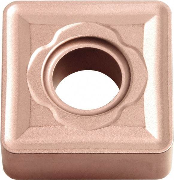 Kyocera - SNMG433 C Grade CA310 Carbide Turning Insert - TiCN/Al2O3 Finish, 90° Square, 1/2" Inscr Circle, 3/16" Thick, 3/64" Corner Radius - Eagle Tool & Supply