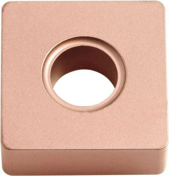 Kyocera - SNMA432 NONE Grade CA310 Carbide Turning Insert - TiCN/Al2O3 Finish, 90° Square, 1/2" Inscr Circle, 3/16" Thick, 1/32" Corner Radius - Eagle Tool & Supply