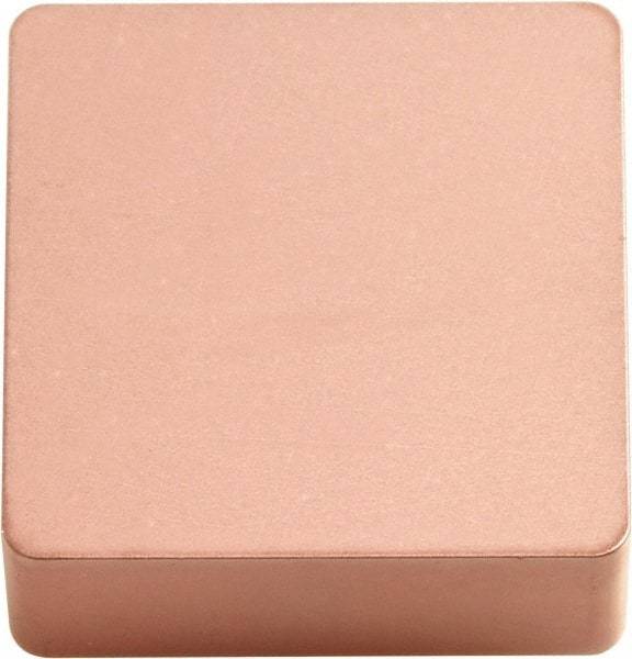 Kyocera - SNM432C NONE Grade CA320 Carbide Turning Insert - TiCN/Al2O3 Finish, 90° Square, 1/2" Inscr Circle, 3/16" Thick, 1/32" Corner Radius - Eagle Tool & Supply