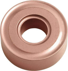 Kyocera - RNMG54 NONE Grade CA310 Carbide Turning Insert - TiCN/Al2O3 Finish, Round, 1/2" Inscr Circle, 3/16" Thick - Eagle Tool & Supply