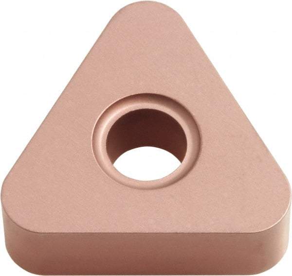 Kyocera - TNMA331 NONE Grade CA315 Carbide Turning Insert - TiCN/Al2O3 Finish, 60° Triangle, 3/8" Inscr Circle, 3/16" Thick, 1/64" Corner Radius - Eagle Tool & Supply