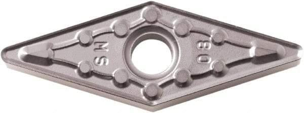 Kyocera - VNMG333 MS Grade PR015S Carbide Turning Insert - Megacoat Hard Finish, 35° Diamond, 3/8" Inscr Circle, 3/16" Thick, 3/64" Corner Radius - Eagle Tool & Supply