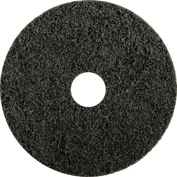 Norton - 7" Diam, Aluminum Oxide Hook & Loop Disc - Very Coarse Grade, Nonwoven, - Eagle Tool & Supply