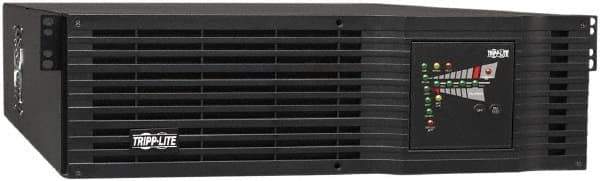 Tripp-Lite - 20 Amp, 3,000 VA, Tower & Rack Mount Online Backup Uninterruptible Power Supply - Backup 4 min with Full Load & 13.2 min with Half Load, 120 VAC Input & Output, 2,400 Watt Output, 1 Phases, 9 Outlets - Eagle Tool & Supply