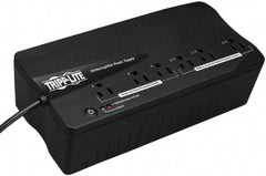 Tripp-Lite - 15 Amp, 350 VA, Flat Pack Mount Standby Backup Uninterruptible Power Supply - Backup 2-1/2 min with Full Load & 12 min with Half Load, 120 VAC Input & Output, 180 Watt Output, 1 Phases, 6 Outlets - Eagle Tool & Supply