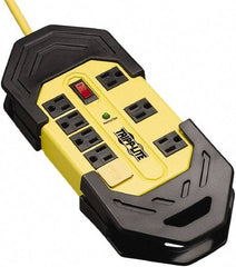 Tripp-Lite - 8 Outlets, 120 VAC15 Amps, 25' Cord, Power Outlet Strip - Floor, Keyhole Mount, 5-15 NEMA Configuration, 1.57" Strip - Eagle Tool & Supply