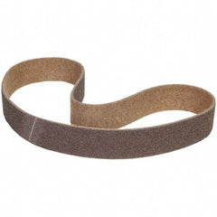 Norton - 2" Wide x 48" OAL, Aluminum Oxide Abrasive Belt - Aluminum Oxide, Coarse, Nonwoven, Y Weighted Cloth Backing - Eagle Tool & Supply