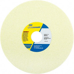 Norton - 8" Diam x 1-1/4" Hole x 3/4" Thick, J Hardness, 60 Grit Surface Grinding Wheel - Ceramic, Type 1, Medium Grade, 3,600 Max RPM - Eagle Tool & Supply