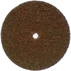 Norton - 5" Diam, Aluminum Oxide Hook & Loop Disc - Coarse Grade, Nonwoven, - Eagle Tool & Supply