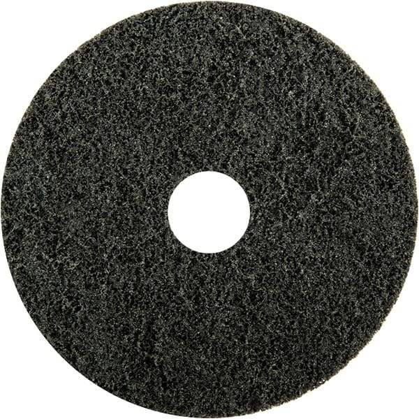 Norton - 5" Diam, Aluminum Oxide Hook & Loop Disc - Very Coarse Grade, Nonwoven, - Eagle Tool & Supply
