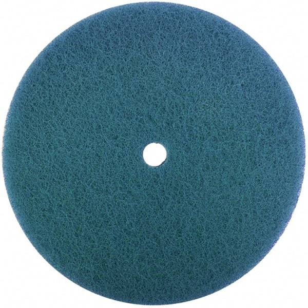 Norton - 5" Diam, Aluminum Oxide Hook & Loop Disc - Very Fine Grade, Nonwoven, - Eagle Tool & Supply