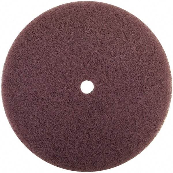 Norton - 5" Diam, Aluminum Oxide Hook & Loop Disc - Medium Grade, Nonwoven, - Eagle Tool & Supply