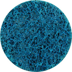 Norton - 4" Diam, Aluminum Oxide Hook & Loop Disc - Very Fine Grade, Nonwoven, - Eagle Tool & Supply