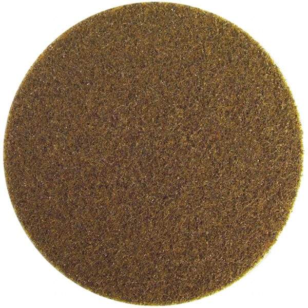 Norton - 5" Diam, Aluminum Oxide Hook & Loop Disc - Coarse Grade, Nonwoven, - Eagle Tool & Supply