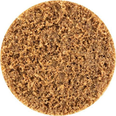 Norton - 4" Diam, Aluminum Oxide Hook & Loop Disc - Coarse Grade, Nonwoven, - Eagle Tool & Supply