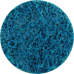 Norton - 5" Diam, Aluminum Oxide Hook & Loop Disc - Very Fine Grade, Nonwoven, - Eagle Tool & Supply