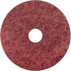 Norton - 4-1/2" Diam, Aluminum Oxide Hook & Loop Disc - Medium Grade, Nonwoven, - Eagle Tool & Supply