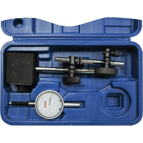 SPI - Indicator & Base Kits Indicator Type: Dial Dial Graduation (Decimal Inch): 0.001000 - Eagle Tool & Supply