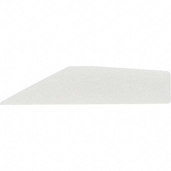 Noga - T80 Bi-Directional Ceramic Deburring Scraper Blade - Flat Blade Cross Section - Eagle Tool & Supply