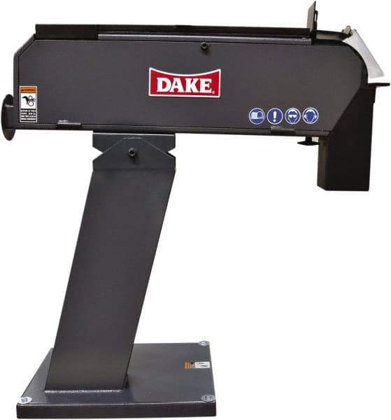 Dake - 79" Long x 3" Wide Belt Grinder - 4 hp, 220 Volts - Eagle Tool & Supply