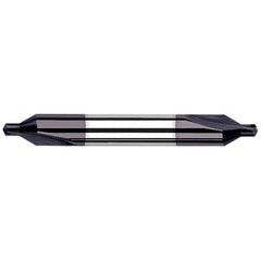 Harvey Tool - #1 82° 1/8" Body Diam Solid Carbide Combo Drill & Countersink - Exact Industrial Supply