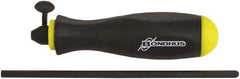 Bondhus - 0.05" Standard Hex Driver - 2.6" Blade Length, Comfort Grip Handle, 7" OAL - Eagle Tool & Supply