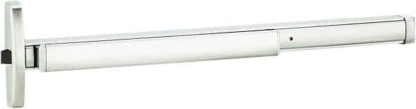 Stanley - 2' 4" to 3' Door Width Rim Exit Device - Satin Stainless Steel Finish - Eagle Tool & Supply