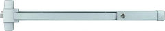 Stanley - 2' 10" to 4' Door Width Rim Exit Device - Aluminum Finish - Eagle Tool & Supply