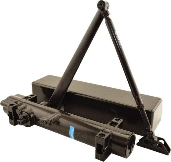 Stanley - Multi-Size Closer Manual Damper - Dark Bronze Finish, Non-Handed - Eagle Tool & Supply