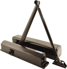 Stanley - Multi-Size Closer Manual Damper - Dark Bronze Finish, Non-Handed - Eagle Tool & Supply
