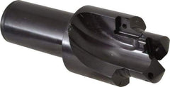 Allied Machine and Engineering - IS0 11926-1, SAE J1926-1/MS-16142 Standard, 1-5/16-12, 16 Tube Dash Number, 15° Porting Angle, 1.231" Pilot Diam, 1-1/4" Shank Diam, Indexable Spade Blade Insert Porting Tool - 2 Porting Inserts, 4.921" Overall Length - Eagle Tool & Supply