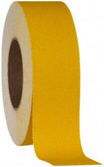 NMC - Yellow Solid Color Anti-Slip Vinyl Tape - 2" Wide x 60' Long x 0.02" Thick, General Traffic - Eagle Tool & Supply