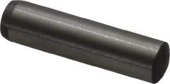 Made in USA - 4mm Diam x 16mm Pin Length 416 Stainless Steel Precision Dowel Pin - C 36-42 Hardness, 1 Beveled & 1 Rounded End - Eagle Tool & Supply